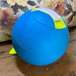 Softshell Roll & Kick Ice Cream Ball - doubles as Adult Beverage Maker!